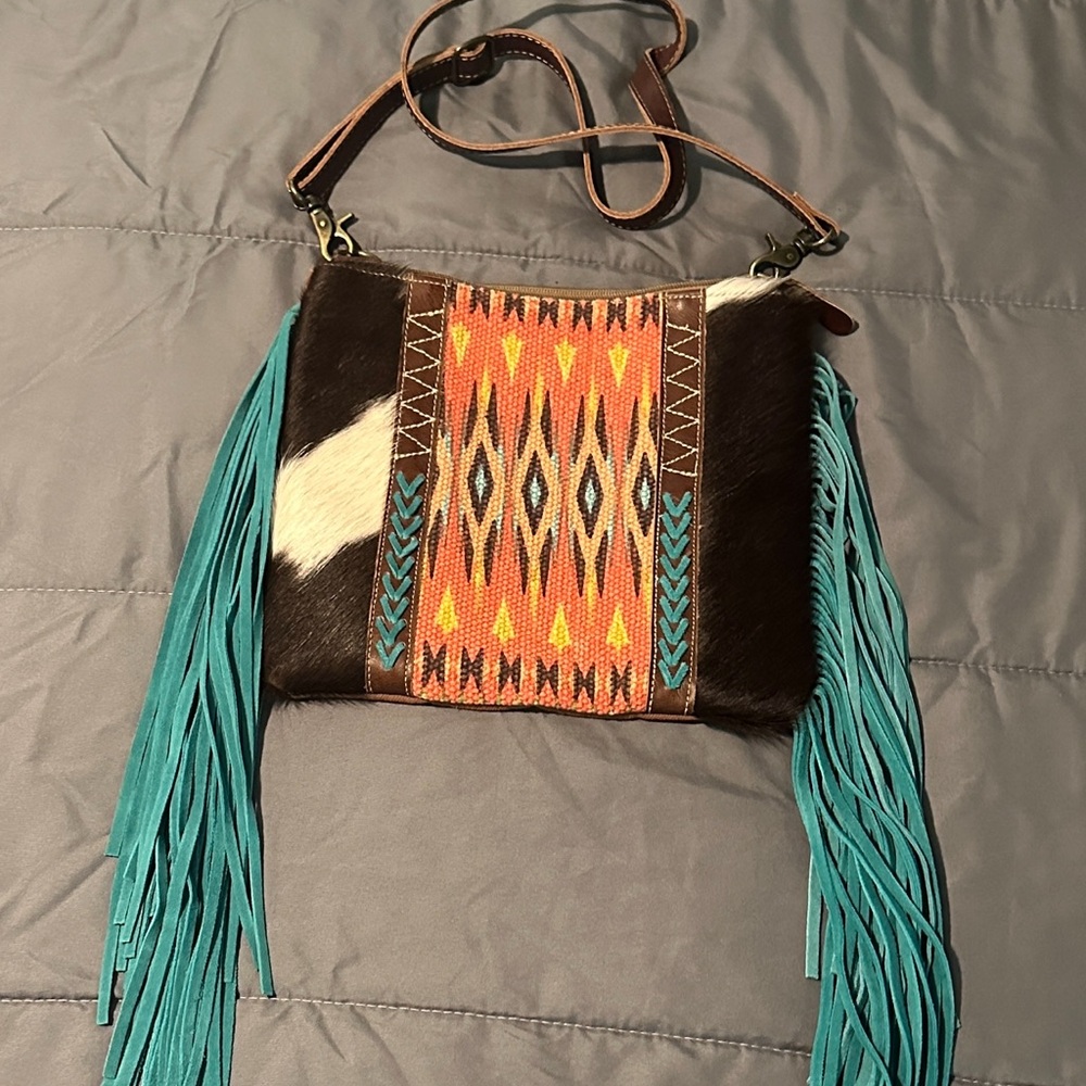 Myra Fringe Crossbody Bag